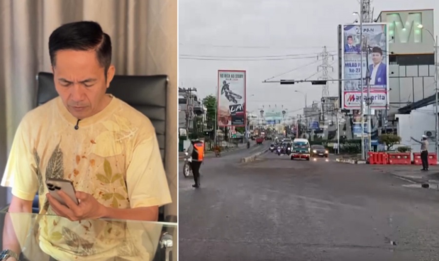 Uji Coba One Way Jalan AKBP Cek Agus Dihentikan, Arus Balik Normal