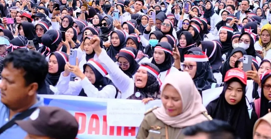 Ironi Hari Pahlawan, Guru Swasta di Muba Tuntut Honor 11 Bulan Tak Dibayar