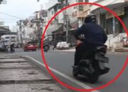 Sedang Live TikTok, Tukang Parkir di Palembang Tak Sengaja Rekam Aksi Jambret Kalung Emas
