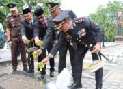 Ziarah dan Tabur Bunga Warnai Peringatan Hari Pahlawan ke-80 di Taman Makam Pahlawan Ksatria Pertiwi Muara Enim