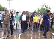Gubernur Sumsel Tinjau Jalan Rusak Sekayu–Lubuk Linggau, Siapkan Anggaran Rp170 Miliar