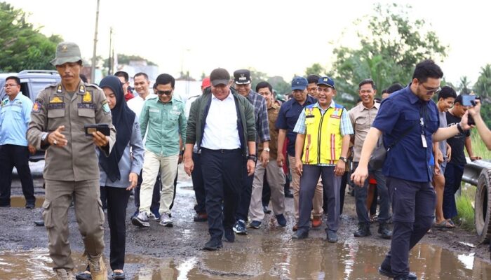 Gubernur Sumsel Tinjau Jalan Rusak Sekayu–Lubuk Linggau, Siapkan Anggaran Rp170 Miliar