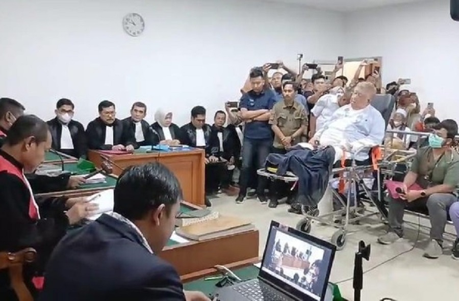 Sidang Perdana, Haji Alim Didakwa Pasal Berlapis Kasus Pemalsuan Dokumen Tol Betung–Tempino