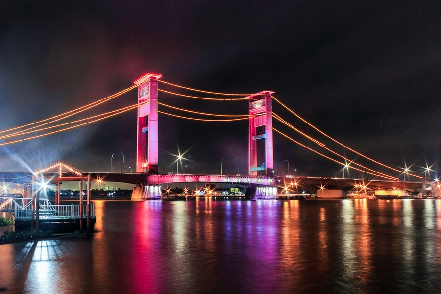 Jembatan Ampera Ditutup Saat Malam Pergantian Tahun, Tujuh CCTV Siaga 24 Jam