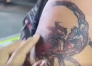 Tato Rp630 Ribu di BKB Viral, Tiga Pembuat Tato Diamankan Satpol PP