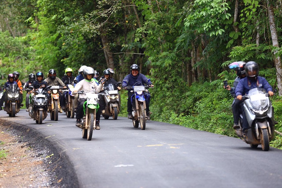 Gubernur Sumsel Tinjau Progress Pembangunan Jalan Banyuasin-OKI dari Bangubsus 12 Miliar