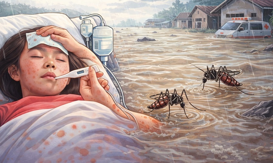 Genangan Pasca Banjir Picu Ancaman DBD, Dinkes Sumsel Tingkatkan Kewaspadaan
