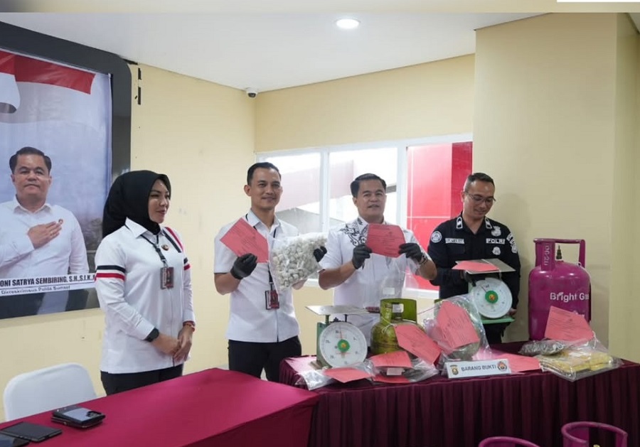 Gas LPG 3 Kg Dioplos ke Tabung Gas 12 Kg, Polda Sumsel Tetapkan 4 Tersangka