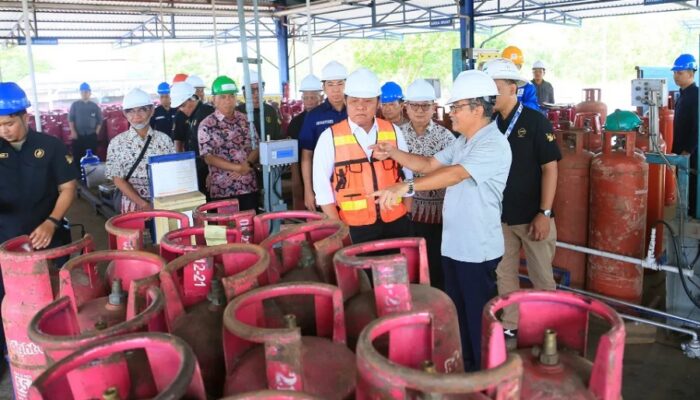 Gubernur Sumsel Sidak ke SPPBE Ogan Ilir, Usai Temuan Oplosan LPG 3 Kg