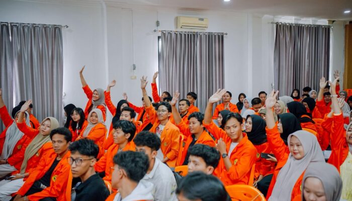 Mahasiswa Unbara Ikuti Kuliah Umum Industri Migas