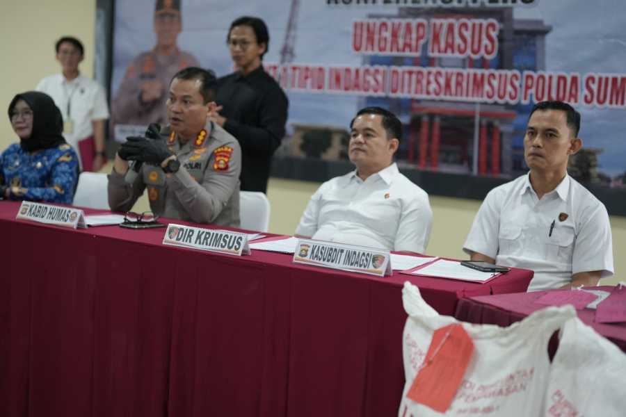 Polda Sumsel Bongkar Penyelundupan Pupuk Subsidi Lintas Provinsi