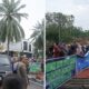 Konflik Pengelolaan Pasar Kalangan, Warga Gunung Megang Geruduk Kantor Bupati Muara Enim