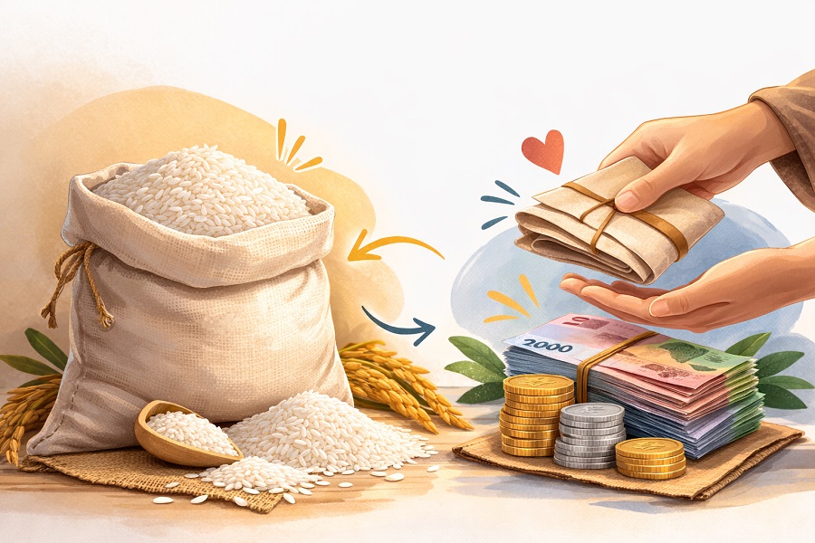 Baznas Sumsel Tetapkan Zakat Fitrah Tiap Kabupaten/Kota Rp35–Rp40 Ribu, 4 Daerah Belum Lapor