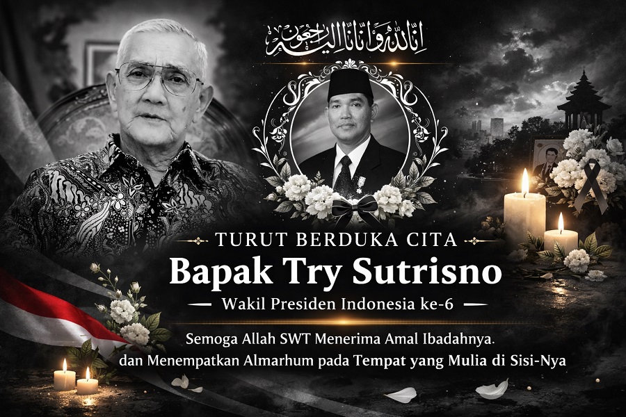 Innalillahi, Wapres ke-6 Republik Indonesia, Try Sutrisno, Meninggal Dunia
