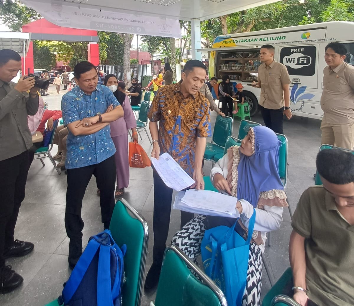 Walikota Palembang Ratu Dewa (foto Radar Palembang)