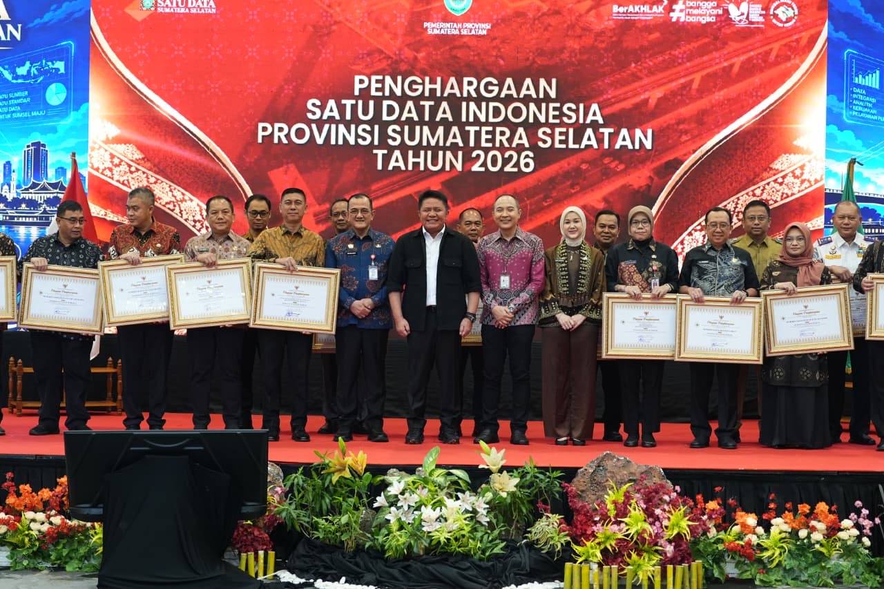 Herman Deru Perkuat Integrasi Data Sumsel